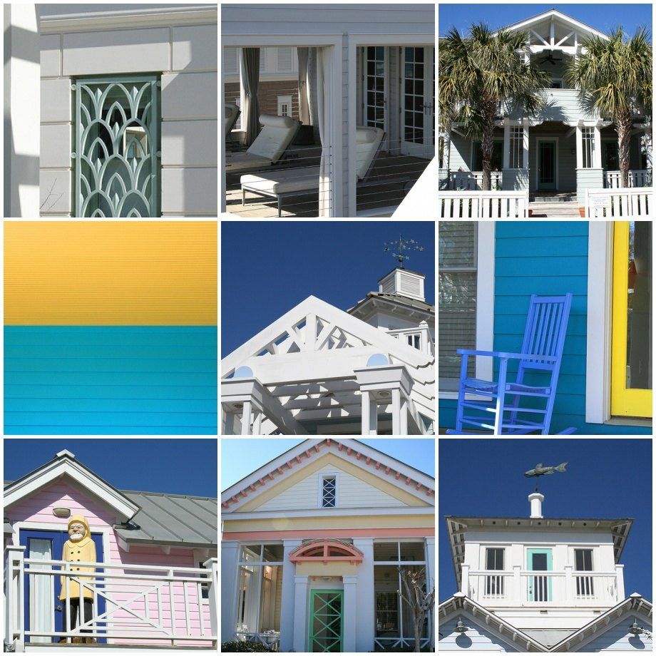 Seaside architecture, archival South Walton area context